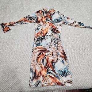 Multi-colored Fashion Nova Dress